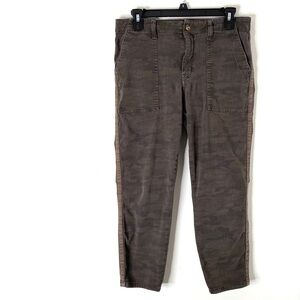 Pistola Camo Utility Cropped Ankle Jean
